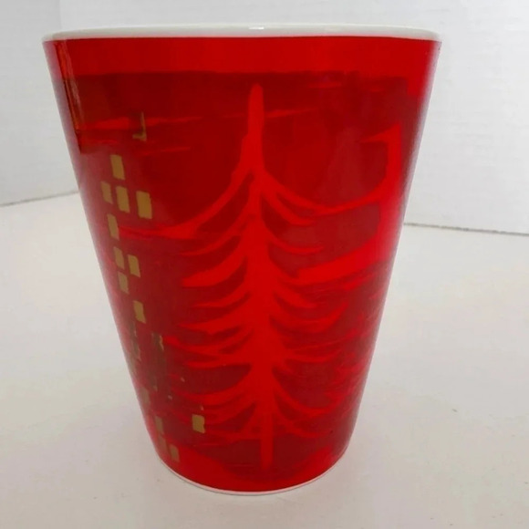 Starbucks 2014 holiday Christmas mug cup, VGC, red, 12 ounces - Picture 3 of 8